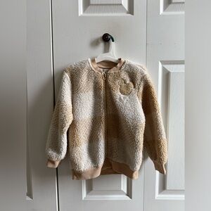 Mickey Disney 5T Cozy Sherpa Zip Jacket